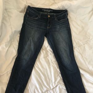 American eagle super stretch size 12 jeans